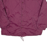 J.BLAIR Mens Shell Jacket Maroon Nylon 90s XL