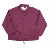 J.BLAIR Mens Shell Jacket Maroon Nylon 90s XL