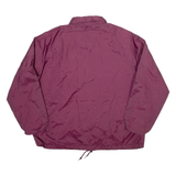 J.BLAIR Mens Shell Jacket Maroon Nylon 90s XL