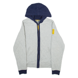 TIMBERLAND Mens Track Jacket Grey 90s Hooded M