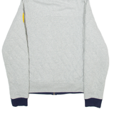 TIMBERLAND Mens Track Jacket Grey 90s Hooded M