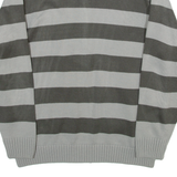 BENCH Mens Jacket Grey Striped XL