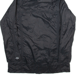 COLUMBIA Mesh Lined Womens Jacket Black Nylon Hooded XL
