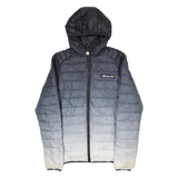 ELLESSE Insulated Womens Puffer Jacket Blue Hooded XS