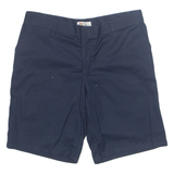 DICKIES Womens Workwear Shorts Blue UK 10 W33