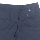 DICKIES Womens Workwear Shorts Blue UK 10 W33