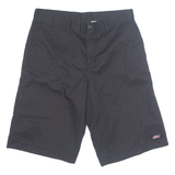 DICKIES Mens Workwear Shorts Black M W32