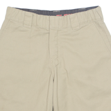 DICKIES FLEX Mens Workwear Shorts Beige M W30
