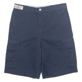 DICKIES Cargo Style Mens Workwear Shorts Blue M W32