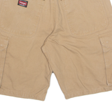 WRANGLER Carpenter Style Mens Workwear Shorts Brown M W32