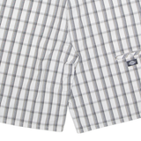 DICKIES Mens Workwear Shorts White Check XL W38
