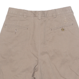 TOMMY HILFIGER Mens Chino Shorts Brown 90s M W31