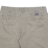 NAUTICA Mens Chino Shorts Grey XL W38