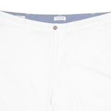 NAUTICA FLEX Mens Chino Shorts White XL W40