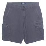 CHAPS Mens Cargo Shorts Grey M W33