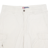 CHAPS Mens Cargo Shorts Cream M W34