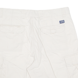 CHAPS Mens Cargo Shorts Cream M W34