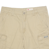 LEVI'S Mens Cargo Shorts Beige L W36
