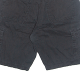 WRANGLER Mens Cargo Shorts Black M W34