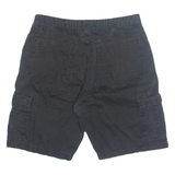 WRANGLER Mens Cargo Shorts Black M W34