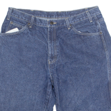 DICKIES Mens Workwear Shorts Blue L W36