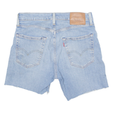 LEVI'S Cut Off Premium E 512 Womens Denim Shorts Blue M W30