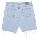 WRANGLER Cut Off Mens Denim Shorts Blue L W36
