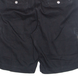 LAUREN RALPH LAUREN Womens Cargo Shorts Black M W34