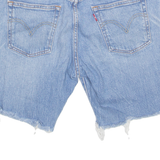 LEVI'S Cut Of 501 Womens Denim Shorts Blue M W30