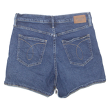 CALVIN KLEIN JEANS High Waist Womens Denim Shorts Blue M W23