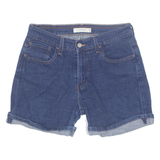 LEVI'S Turn Up 515 Womens Denim Shorts Blue M W30
