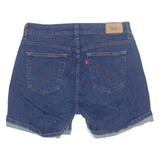 LEVI'S Turn Up 515 Womens Denim Shorts Blue M W30
