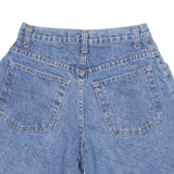 ARIZONA High Waist Womens Denim Shorts Blue 90s XXS W24