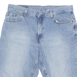 LEVI'S Cut Off Low Rise 577 Womens Denim Shorts Blue M W34