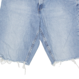 LEVI'S Cut Off Low Rise 577 Womens Denim Shorts Blue M W34