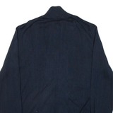 BEN SHERMAN Mens Track Jacket Blue Knit L