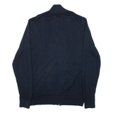 BEN SHERMAN Mens Track Jacket Blue Knit L