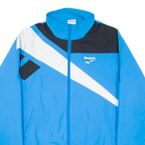 REEBOK Mens Track Jacket Blue S