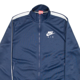 NIKE AIR Mens Track Jacket Blue M