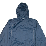 UMBRO Mens Shell Jacket Blue Hooded XL