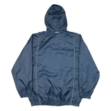 UMBRO Mens Shell Jacket Blue Hooded XL