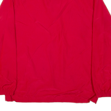 ADIDAS Mens Pullover Jacket Red M
