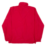 ADIDAS Mens Pullover Jacket Red M