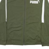PUMA Mens Track Jacket Green M