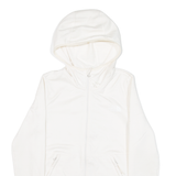 THE NORTH FACE Womens Shell Jacket White Hooded XS