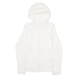 THE NORTH FACE Womens Shell Jacket White Hooded XS