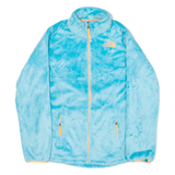THE NORTH FACE Girls Fleece Jacket Blue 14-15Y