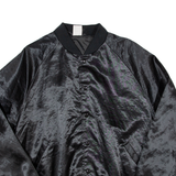 HILTON Womens Bomber Jacket Black Nylon XL