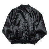 HILTON Womens Bomber Jacket Black Nylon XL