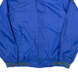 HABAND OF PATERSON Mens Bomber Jacket Blue M